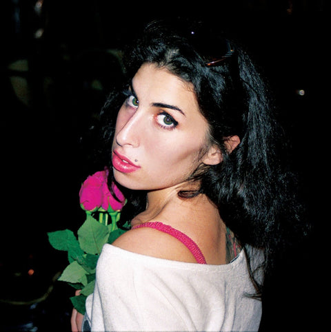 Amy with Roses