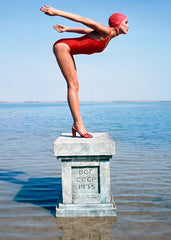 Jerry Hall in the USSR - Vogue Magazine, 1975 #1