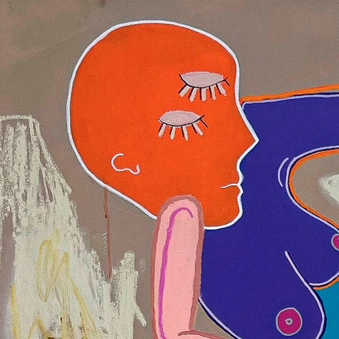 A Woman Sits Peacefully At The Seaside. No She Doesn't Want To Talk To You.