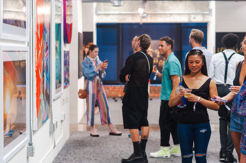 Elevated Art at Pershing Square